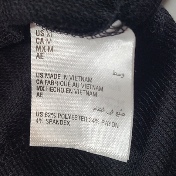 Ideology Black Crewneck Cozy Stylish Sweatshirt NWT Medium - Picture 6 of 11